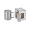 Makerflo 12 oz Stainless Steel Camper Mug with Clear Splash Proof Lid, Craft-Ready for DIY Gifts & Personalization (Epoxy, UV DTF, Vinyl, and Laser Engraving)